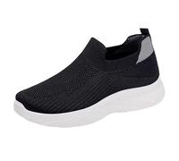 Chaussures Femme ete Chic Sneakers Chaussures Orthopédiques Suela Flexible Legere sans Cordones Tennis Confort Outdoor de Jogging Sport Fitness Gym Athlétique Transpirable Air Course Verano Sneakers