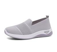 Chaussures Femme Ete Confort Chic Bailarines Chaussures Femme Orthopédic de Mesh Chaussure Orthopedic Summer Legere Baskets y Chaussures de Sport Running Caminar Cómodo Basket Sin Cordones Planos, 01