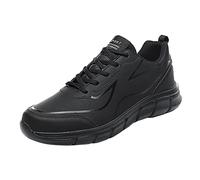 Chaussures Mode et Sport pour Hommes Basket Homme Chaussures Hommes Basket Running Homme Walking Confort Trekking Multisports Outdoor Elastic Gym Chaussure, B Le Noir, 42 EU