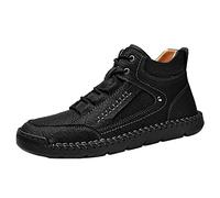 Chaussures Mode et Sport pour Hommes Basket Running Homme Chaussures De Sport Hommes Basket Homme Fitness Antideslizante Antideslizante Transpirable Elastique Jogging Ligero Chaussure, Le Noir A, 44