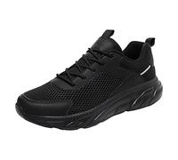 Chaussures Mode et Sport pour Hommes Basket Running Homme Chaussures Hommes Basket Homme Antideslizantes Outdoor Gym Oisirs Elastique Walking Multicolor Chaussure, Le Noir 3, 44 EU