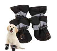 Chaussures pour chiens 4 PCS - Bottes de Pluie Imperméables pour Petit Chien | Chaussures Antidérapantes Respirantes pour Chien, Protection Pattes Extérieur Marche Entraînement Pet Accessoires
