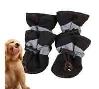 Chaussures pour chiens 4 PCS - Bottes de Pluie Imperméables pour Petit Chien | Chaussures Antidérapantes Respirantes pour Chien, Protection Pattes Extérieur Marche Entraînement Pet Accessoires