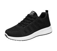 Chaussures Sport Femme Course Chaussures Femme Ete Cómodo Chic Chaussure de Running en Malla Basquetas De Caminar Suela Esponjosa Zapatilla Flexible Basquette Grande taille Chaussure, Dark Gray, 38 EU