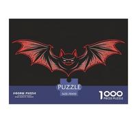 chauves-Souris Puzzle Regalo Creativo Decoración del Hogar 1000 Piezas Animaux Rompecabezas Familiar Juego De Habilidad para Adultos 70x50cm/1000pcs