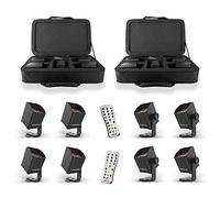 Chauvet DJ Freedom H1 - Juego de 4 luces inalámbricas para lavado de puntos (LED, control remoto)