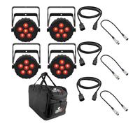 Chauvet DJ SlimPAR T6BT ILS LED Par Can & Carry Bag Bundle