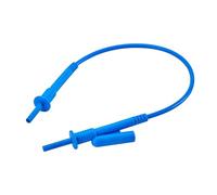 Chauvin Arnoux Cable de prueba HV de 5 kV (35 cm) con conector axial (azul)