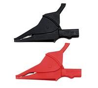 Chauvin Arnoux CAT IV-1000V - Terminal de cocodrilo (15 A), color rojo y negro