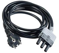 Chauvin Arnoux HX0300 - Cable adaptador con enchufe de protección de contacto (1 unidad)