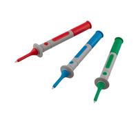 Chauvin Arnoux P01101921 sonda de prueba conjunto de 3 sondas de prueba (rojo, verde, azul) 1 juego