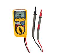 Chauvin Arnoux P01191739Z C.A 702 - Multímetro de bolsillo, color amarillo y negro