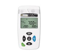 Chauvin Arnoux P01651011 C.A 1510 - Medidor de dióxido de Carbono (0-5000 ppm, con Registro de Datos), Color Blanco