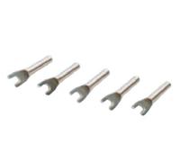 CHAUVIN ARNOUX Satz von 5 Adapter Kabelschuhe / 4mm-Bananenbuchse marca