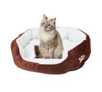 Chave caliente | Cómodo sofá cama para perros | Camas relajantes de felpa con fondo antideslizante - cómoda casa de compañía para perros pequeños y gatos medianos, perrera cojín lavable suave, li