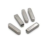 Chaveta paralela de acero inoxidable, Chaveta paralela de acero inoxidable 304 for eje transmisión (paquete 5, varios tamaños)(30mm,M4*4)