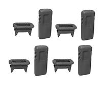 Chavisenty Juego de 4 Tapas de Pasador de Bloqueo de Puerta + SujecióN para Montero V31 V32 V33 V43 MK2 MB774548 MB775216