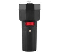 Chavisenty Motor eléctrico para asador de barbacoa, motor giratorio (funciona con pilas), accesorios de soporte para asado, color negro