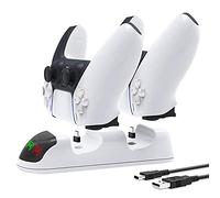 CHAW Soporte de Base de Carga Dual para Controlador Ps-5 Soporte de Estación de Soporte de Base de Carga para Controlador de Juegos Play-Station 5