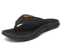 ChayChax Chanclas Hombre Sandalias Deportivo de Playa y Piscina Soporte del Arco Verano Zapatillas Flip Flops Antideslizante,Amarillo,42 EU