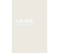 Chayil, A Woman of Worth: Christian Scripture Notebook for Women | Proverbs 31 Bible Journaling 6" x 9" Lined 100 Page Notebook with Scriptures