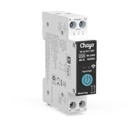 Chayo Interruptor de relé inteligente Wlan 25 A/1P + N / 240 VAC/, Smart | Temporizador fácil control remoto a través de la aplicación, automatización inteligente del hogar. Con medición de corriente