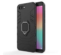 CHcase Huawei Honor View 10 Funda, 2in1 Armadura Combinación A Prueba de Choques Heavy Duty Escudo Cáscara Dura PC + TPU con Soporte Magnetic Car Mount Case Cover para Huawei Honor View 10 -All Black