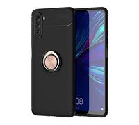 CHcase Huawei Mate 40 Lite Funda, Anillo Soporte Funda 360 Grados Giratorio Ring Grip con Gel TPU Case Carcasa Fundas para Huawei Mate 40 Lite -Oro rosa