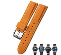 CHCWR 20 mm de 21 mm 22 mm de goma silicona azul Black Blue Watchs para IWC Pilot Mark 18 Watch Sports Store