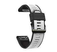 CHCWR 26 correas de banda de reloj de liberación rápida de 22 mm para 7 7x Easyfit Silicone Wirstband/Black Yellow/Feni* 7*