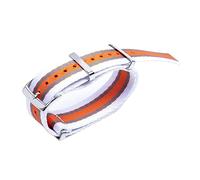 CHCWR Accesorios para el lienzo de la banda de reloj suave de la prueba de sudor de 20 mm 007 Accesorios de reloj de nylon adecuado para la correa Omega para Speedmaster 300 AT150 Aqua Terra Belt