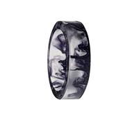 CHCWR Anillo para pareja, tinta original hielo y manchas de llamas resina resina punk hombres y mujeres exclusivas pareja anillo joyería día día