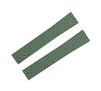 CHCWR Band de vigilancia de goma FKM FKM impermeable 18 mm accesorios de 19 mm Reemplace para la correa de Patek para Philippe para Aquanaut 5067A-001 Bindo (color: azul oscuro, tamaño: hebilla de 19