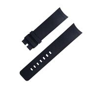 CHCWR Banda de reloj de liberación rápida de extremo curvo de 22 mm para la correa IWC Aquatimer Family Fluoro Rubber Watch Body Pulsera 2 estilos