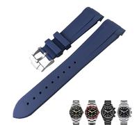 CHCWR Banda de reloj Silione de goma 20 mm 22 mm para Tudor Black Bay 1958 GMT 41 mm Pelagos Blue Orange Black Sport Store Herramientas de regalo