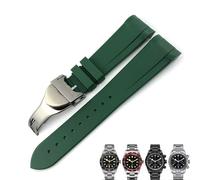 CHCWR Banda de reloj Silione de goma 20 mm 22 mm para Tudor Black Bay 1958 GMT 41 mm Pelagos Blue Orange Black Sport Store Herramientas de regalo