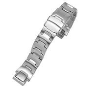 CHCWR Banda de vigilancia de acero inoxidable para PRW-3000è0ƀ0ƈ0 Serie Interfaz dedicada Correas de muñeca 22 * 16 mm Pulsera (color: plata, tamaño: 22-16 mm)