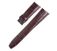 CHCWR Banda de vigilancia de Cuero de Cuero de Cuero para IWC Portugieser Porotfino Family Pilot's Relojes de 20 mm 21 mm 22 mm Reloj Strap Hebilla Plegable
