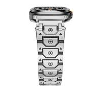 CHCWR Correa deportiva para Galaxy Watch Ultra de 47 mm, accesorios para Galaxy Watch 7 Ultra Titan, acero inoxidable, metal y acero, Ultra 47mm