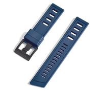 CHCWR Fluororubber FKM 20 mm 22 mm Reloj Strap Wating Bands de liberación rápida para cada marca de buceo de marca