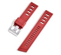 CHCWR Fluororubber FKM 20 mm 22 mm Reloj Strap Wating Bands de liberación rápida para cada marca de buceo de marca