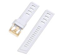 CHCWR Fluororubber FKM 20 mm 22 mm Reloj Strap Wating Bands de liberación rápida para cada marca de buceo de marca
