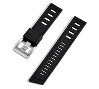 CHCWR Fluororubber FKM 20 mm 22 mm Reloj Strap Wating Bands de liberación rápida para cada marca de buceo de marca