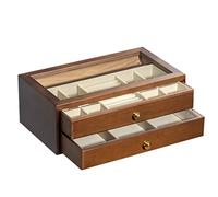 CHCWR Jeyry Box Box Box Box de Almacenamiento de Madera Organizador de Caja de joyería de joyería de joyería de joyería múltiple
