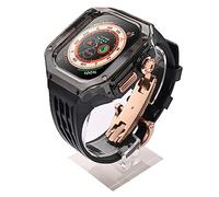 CHCWR Kit de mod de caja de reloj transparente, para una banda de reloj de 49 mm, fluorRubber, para 8 series de 49 mm de 49 mm Silicone Sport Store