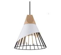 CHCWR Lámpara Colgante de la Granja de la Granja nórdica Cono Minimalista Horno de Hierro Forjado Colgando Accesorio de iluminación para decoración Creativa de decoración de la luz de Gota Ajustable