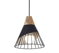 CHCWR Lámpara Colgante de la Granja de la Granja nórdica Cono Minimalista Horno de Hierro Forjado Colgando Accesorio de iluminación para decoración Creativa de decoración de la luz de Gota Ajustable