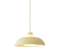 CHCWR Luz de Techo Colgante de Domo macarroso con luz de Aluminio de Aluminio Luces de Granero de la Isla de Cocina de la Isla de Cocina con Cable Ajustable para dormitorios anhelados (F 40 cm)