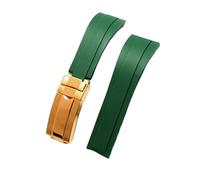 CHCWR Mira la banda compatible con yates-master silicone reloj accesorios de relojes de goma correa /20 mm con logo/bla