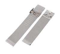 CHCWR Mira la correa de acero inoxidable banda de reloj universal pulsera de reloj de metal 12 mm 14 mm 16 mm 18 mm 20 mm 22 mm 24 mm